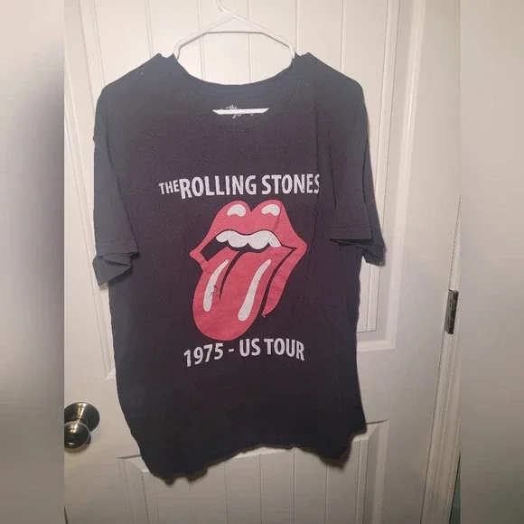 Rolling stone 1975 us tour 100% cotton XXL - Picture 1 of 3